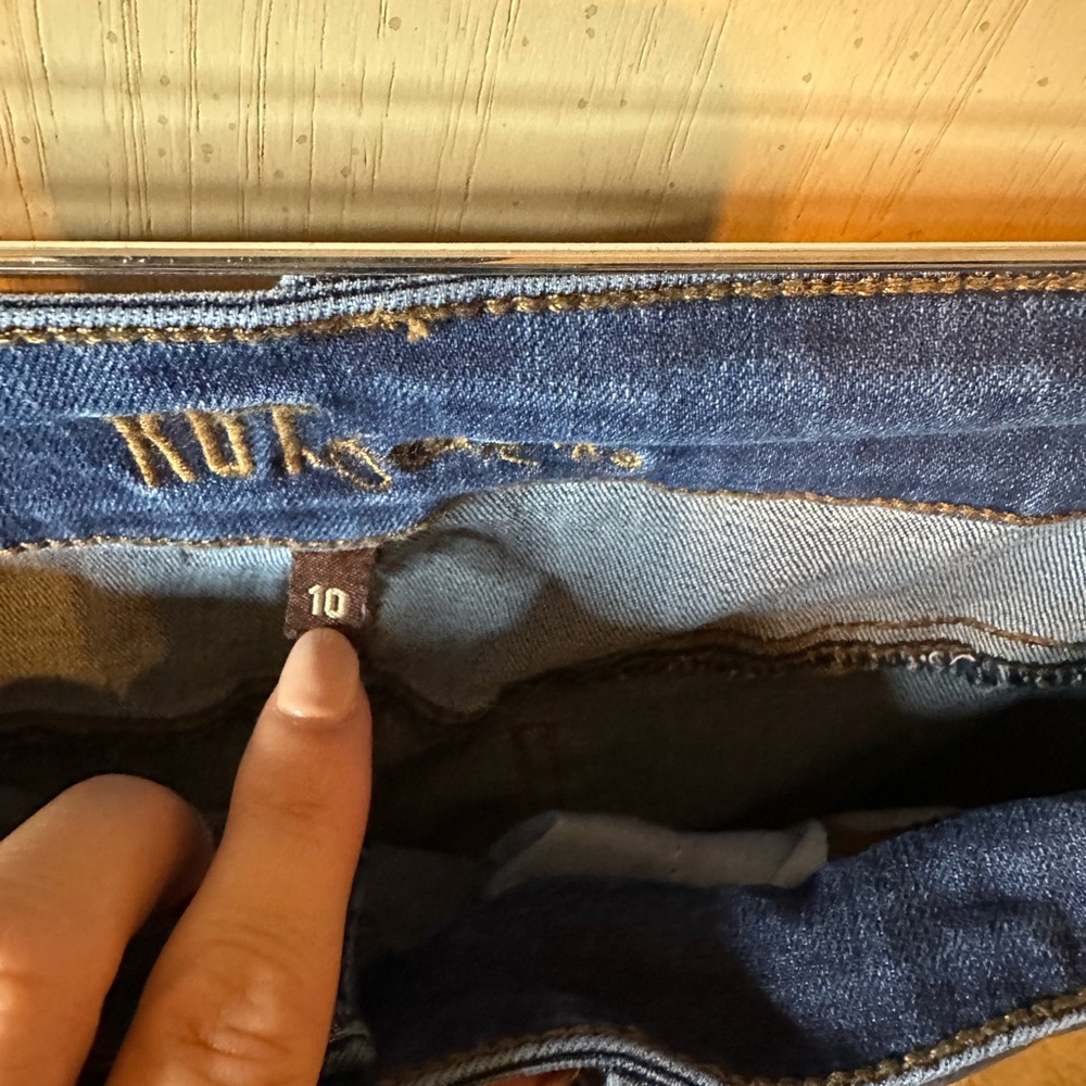 Kut from the Kloth High Rise Wide Leg Blue Jeans